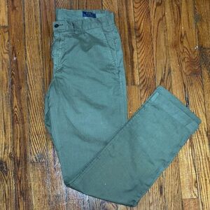 Polo by Ralph Lauren Men's Linen Green Chinos